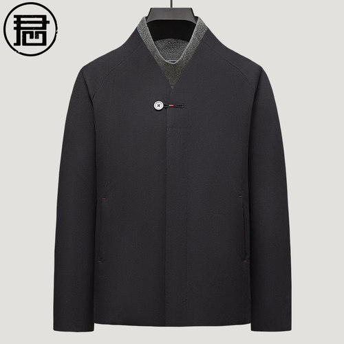 2025新中式羽绒服男装冬季外套