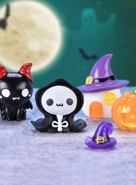 卡通动物树脂玩偶儿童过家家玩具