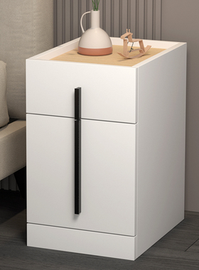 床头柜新款上市简约免安装极简轻奢感柜设计卧室床边柜202530cm