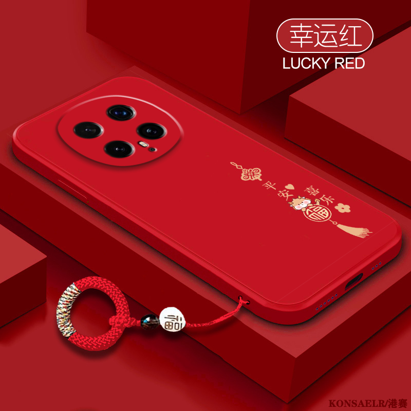 适用honorMagic8硅胶简约全包式