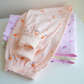 女纯棉高腰大码 棉毛裤 全棉女士中老年人线裤 秋裤 宽松妈妈保暖衬裤