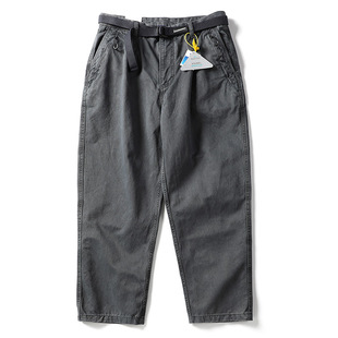 长裤 日系复古工装 男哈伦萝卜裤 阔腿裤 青年潮牌重磅加厚宽松锥形裤