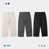 日系复古25SS日系Teflon三防轻薄B01工装 直筒机能伐木潮牌休闲裤