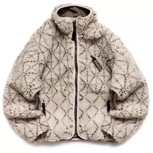 KAPITAL 双面穿高领拉链长袖 平田和宏 男女款 夹克外套 抓绒 23AW