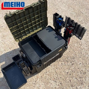 7090N 船钓海钓箱套装 日本MEIHO明邦名邦路亚箱套装 7070N钓箱套装