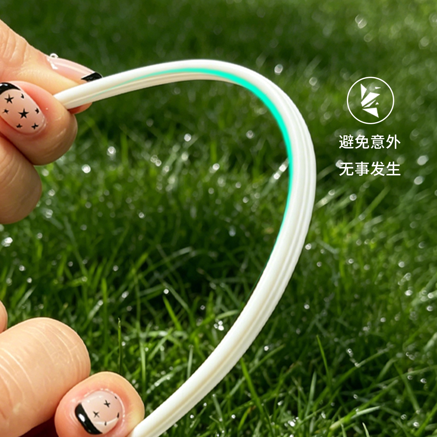 食品级一次性三孔斜口耐高温吸管图片
