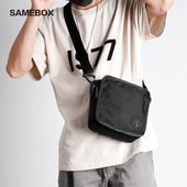 cordura考杜拉弹道尼龙经典 方形背包男士 悠闲轻便防水单肩斜挎包