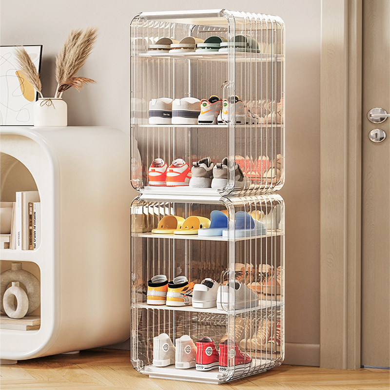 儿童鞋架专用鞋子收纳家用门口家用室内入门亚克力小型宝宝鞋柜
