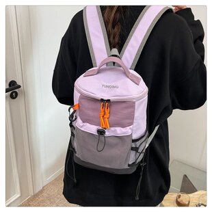 户外运动双肩背包男女旅行出游包大容量轻便徒步登山包休闲小书包