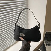 复古包包女2026新款 小众设计包百搭时尚 高级感单肩腋下包