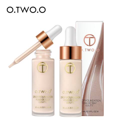 O.TWO.O黄金丝滑粉底液系列 不易脱妆遮瑕BB霜隐形毛孔面部底妆