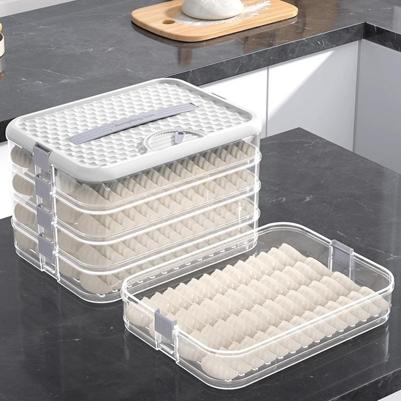 饺子收纳盒冰箱用饺子盒子冷冻盒子食品级馄饨水饺速冻盒抄手托盘
