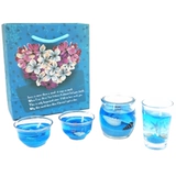 Серия океана Set Crystal Jelly Fragrance Candle Day Valentine's Day Candle Candle Romantic Предложение о день рождения