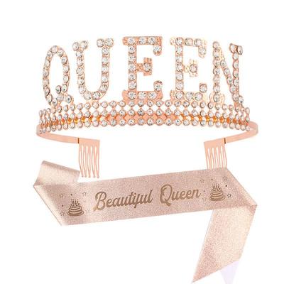 BeautifulQueen女王皇冠礼仪带