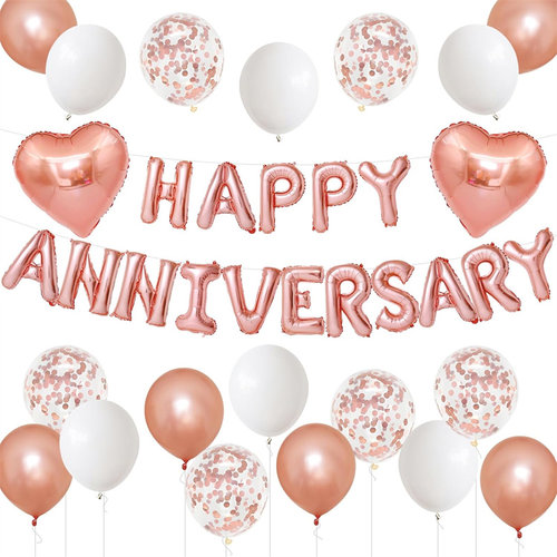 HappyAnniversary结婚纪念日气球