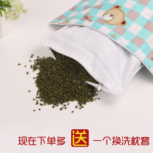 枕芯绿豆壳绿豆壳婴儿保健枕芯