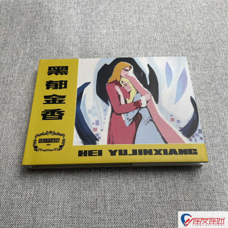 黑郁金香 外国文学名著选编 连环画小人书 50开小精 绢版