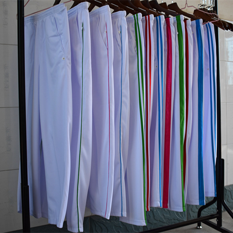 长裤白色长裤团购校服