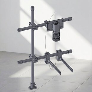 架 枪光源镜头固定滑动安装 工业相机支架机器视觉CCD读码 器扫码