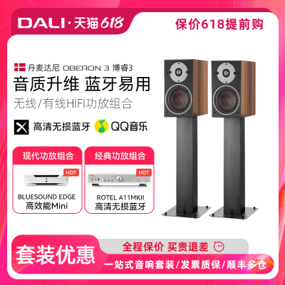 DALI/达尼博睿3书架发烧HIFI音箱