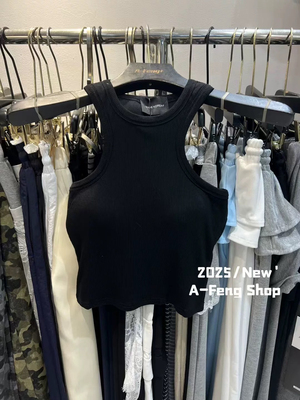 ADD带衣架2026夏辣妹带胸垫吊带运动背心女外穿内搭修身显瘦上衣