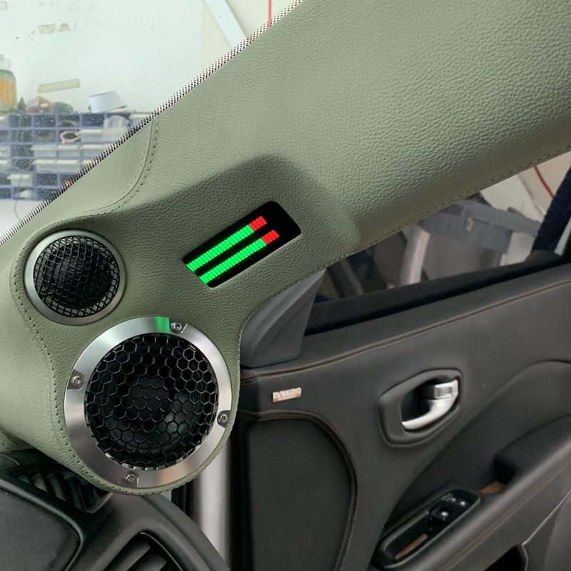 节奏指示灯双30位LED音乐频谱