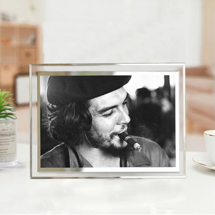 切·格瓦拉相框古巴革命家卧室装饰画桌面摆件海报照片定制挂画
