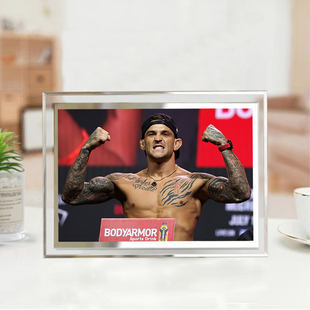 普瓦里尔相框钻石格斗卧室装饰画桌面摆件海报照片定制房间挂画