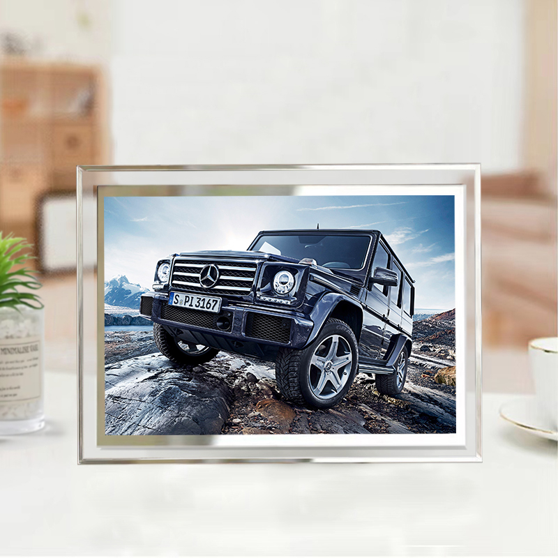 奔驰大G汽车跑车相框桌面摆件