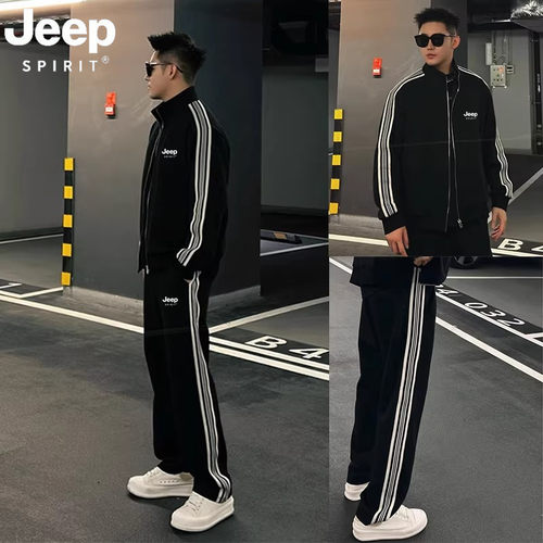 JEEPSPIRIT开衫卫衣外套男款