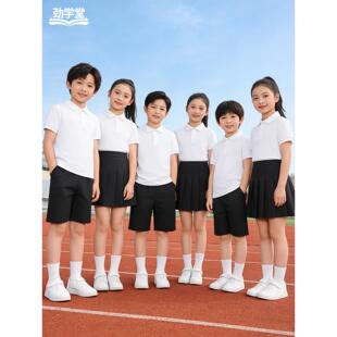 六一儿童节polo衫幼儿园园服夏季新款小学生运动会毕业照班服套装