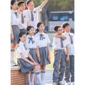 学院风班服套装 初中高中小学生校服毕业照班服运动会合唱团演出服