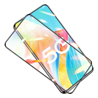 适用OPPOA1/A1X黑边钻石钢化膜