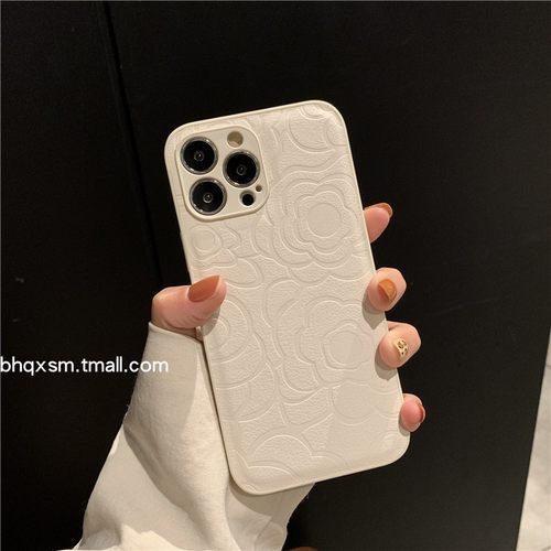 适用于苹果16小香风山茶花手机壳