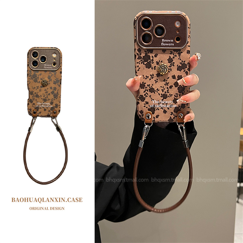 适用于苹果17promax手绳手机壳