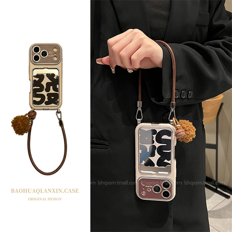 适用于苹果17promax手绳手机壳