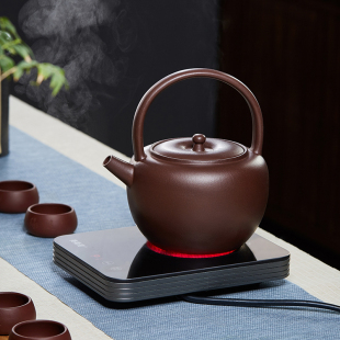 煮黑茶普洱家用 宜兴紫砂烧水壶煮茶壶电陶炉茶炉大泡茶壶茶具套装