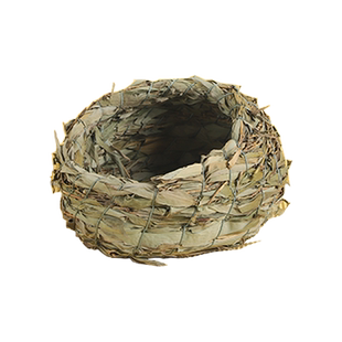 竹子草编鸟窝玄凤牡丹鹦鹉珍珠草窝小鸟巢繁殖箱保暖用品专用窝