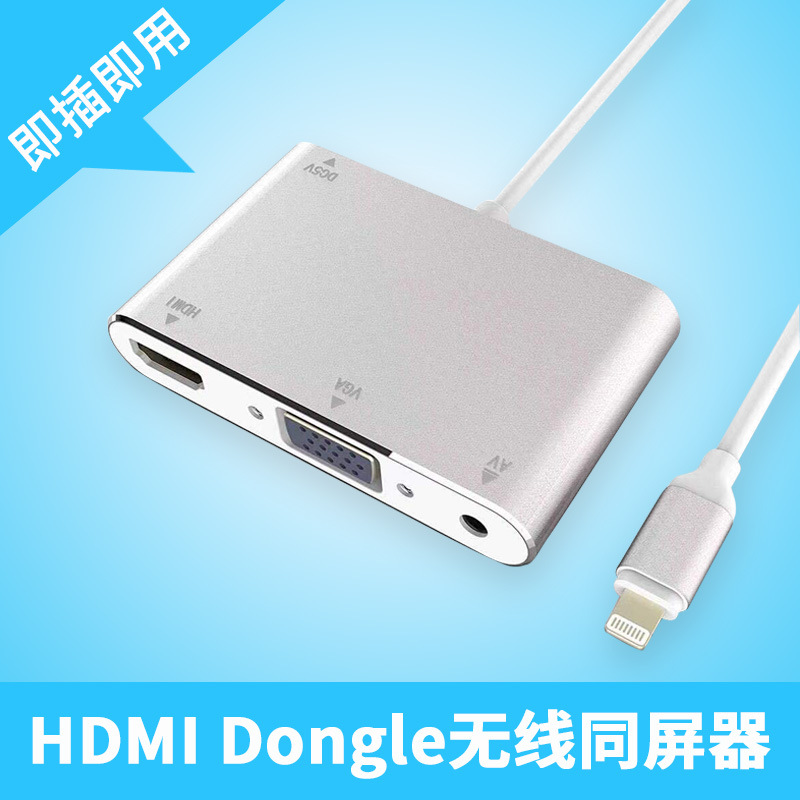 新款无线同屏器M2M3Plus手机推送宝HDMI Dongle同屏器M4即插即用