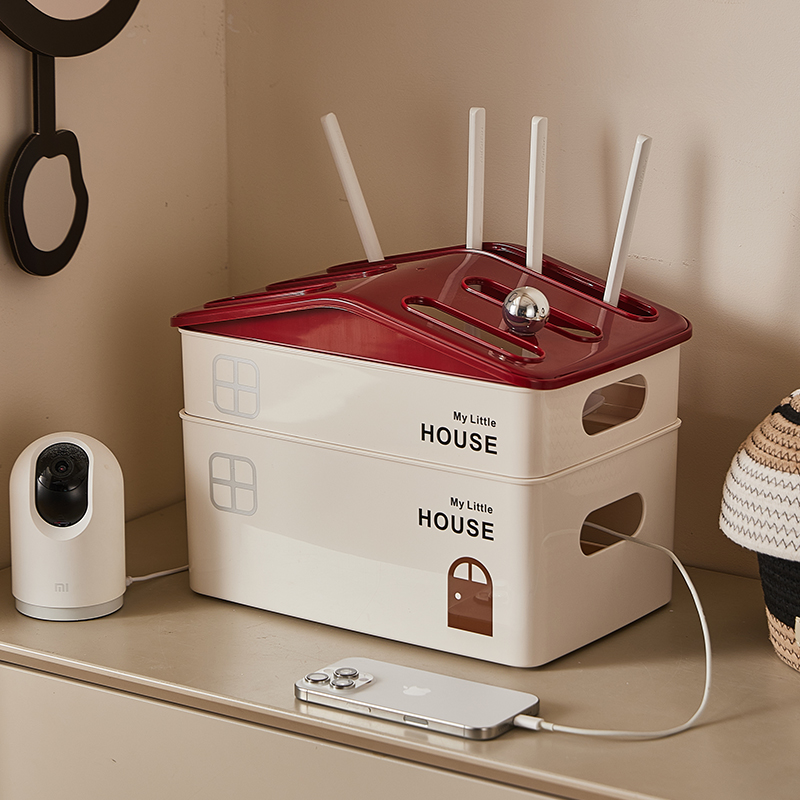 小房子造型路由器收纳盒