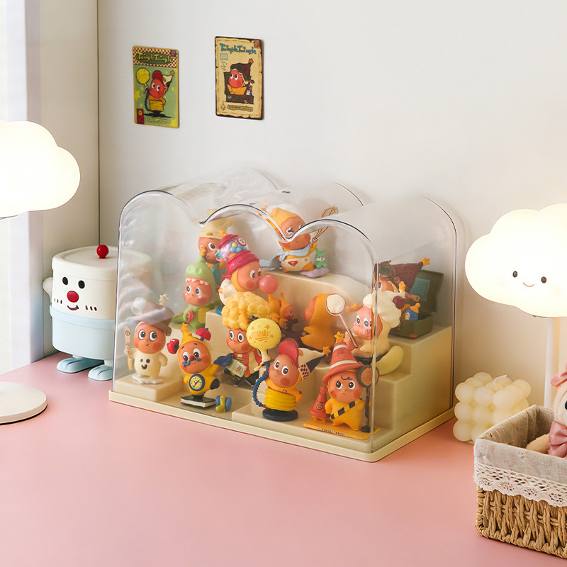 盲盒收纳展示架亚克力星星人收纳盒手办展示柜透明泡泡玛特展示盒,收纳整理,手办收纳盒,淘宝优惠券,粉丝福利购,淘宝优惠卷