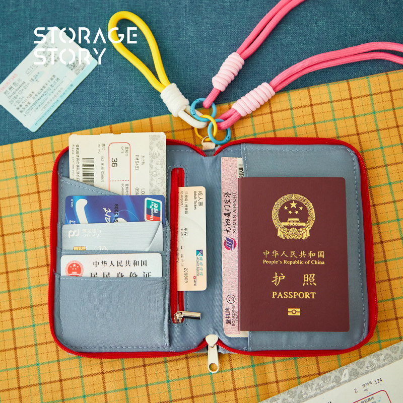 旅行护照夹证件卡包便携一体图片