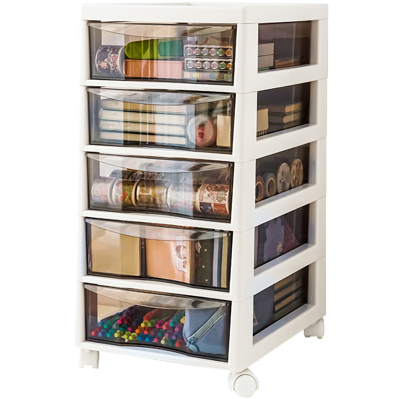 书桌收纳置物架桌下学生书架儿童书本整理神器桌面盒办公文件柜箱