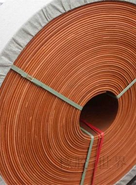 黄色帆布尼龙耐磨耐撕裂提升带生产厂家TD皮带式提升机用的平行带