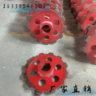 板链式提升机头尾轮总成NE30上下链轮现货供应提升机配件传动链轮