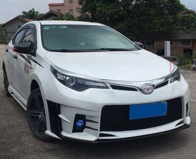 雷凌GRMN款大包围改装 丰田雷凌改装GR前后保险杠侧裙尾翼特价