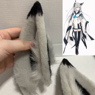 碧蓝航线江风(茳)耳朵cos道具cosplay兽耳发箍发夹