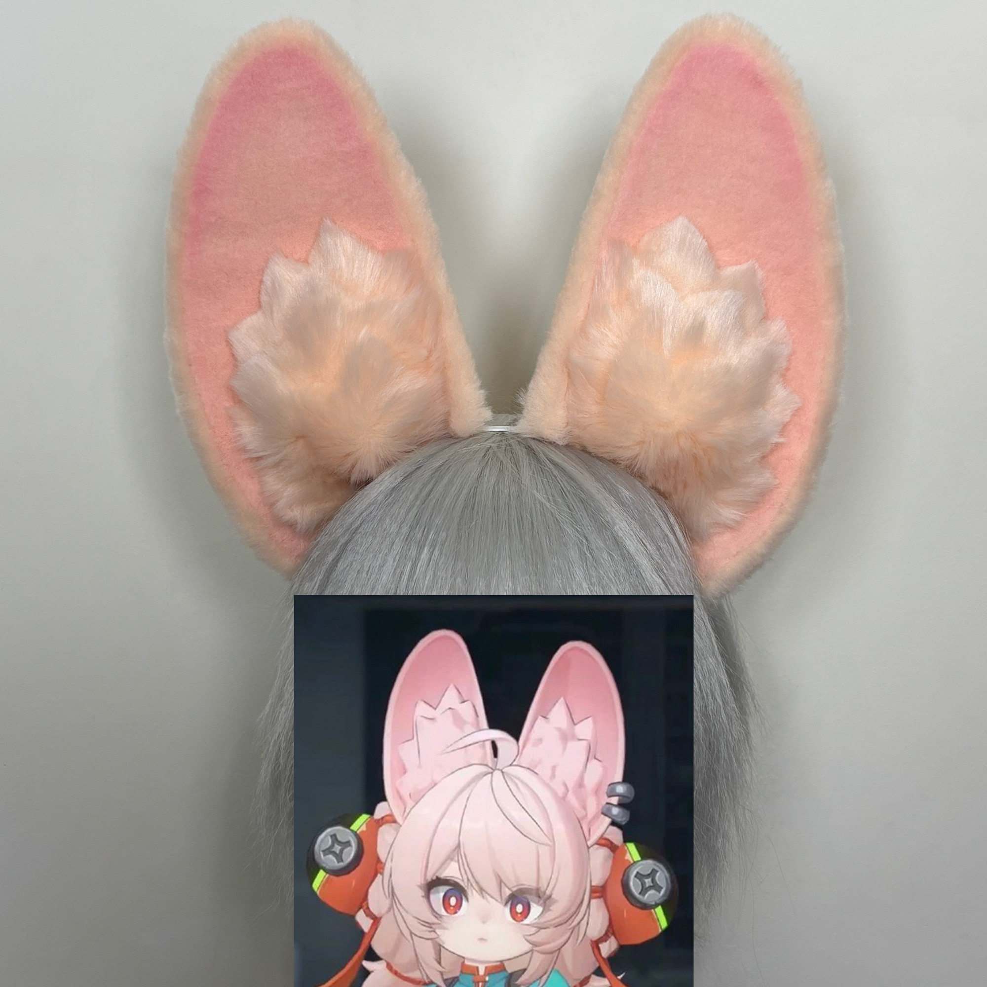 绝区零 照cos耳朵兽耳配件cosplay道具头饰发箍发夹