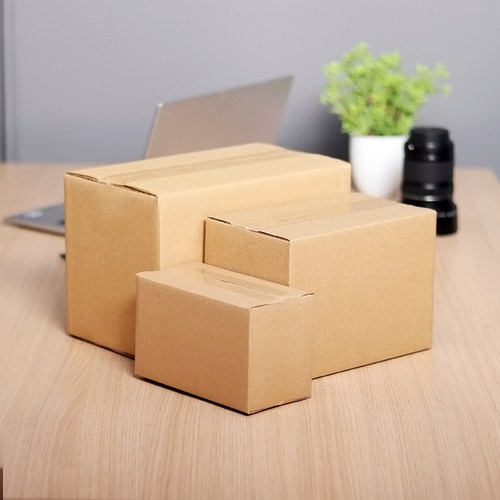 100个快递邮政瓦楞食为上纸箱