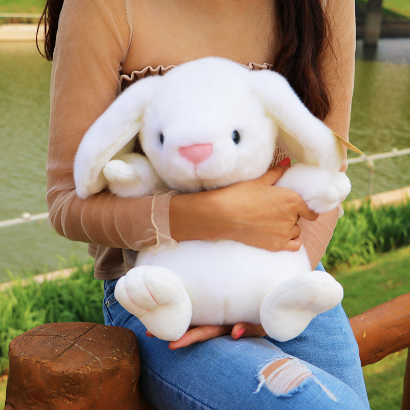 仿真小白兔子毛绒玩具布娃娃公仔